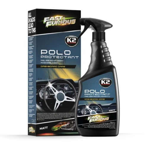 K2 Polo Protectant Fast&Furious 750ml - mleczko do pielęgnacji deski rozdzielczej
