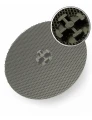 Flexipads talerz 115mm Rigid SCD Extragrip M14 - talerz z pinem centrującym
