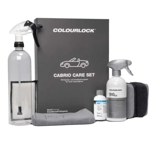 Colourlock Cabrio Car Set – zestaw do czyszczenia i pielęgnacji dachu kabrioletu