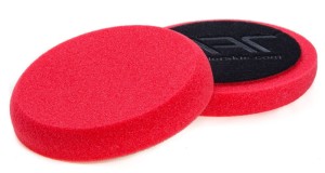 NAT Gąbka polerska Czerwona średnio miękka 135mm