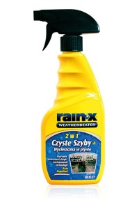 Rain-X 2w1 Płyn do szyb + Niewidzialna wycieraczka 500ml