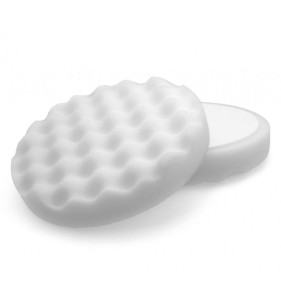 Flexipads Gąbka polerska Biała karbowana Cutting 150mm