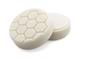 Flexipads Gąbka polerska HEX LOGIC 100mm biała