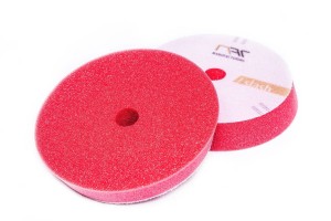 NAT Gąbka polerska SLASH DA Czerwona Średnio Miękka 133/148mm