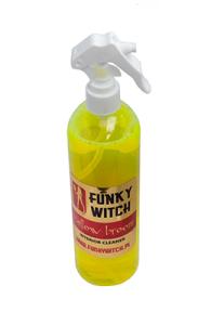Funky Witch Yellow Broom All Purpose Cleaner APC 215ml