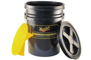 Meguiar's Professional Wash Bucket Combo Black Zestaw