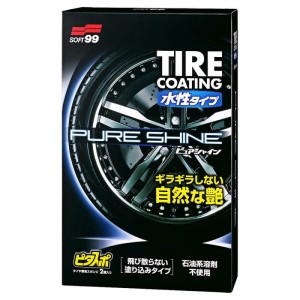 SOFT99 Water-Based Tire Coating PURE SHINE 100 ml